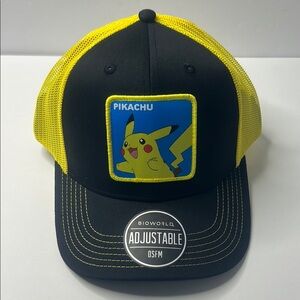 Pikachu Black and Yellow Cap